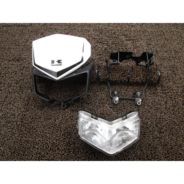 DトラッカーX ヘッドライト カウル ▲A3712！LX250V カワサキ 【 LX250DE 】 ...