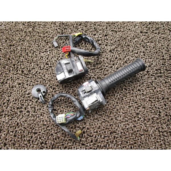 SRX600 ハンドルスイッチ 左右 スロットル ●A4107！3SX ヤマハ 【 1JK 】 キャ...