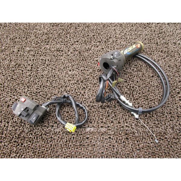 GSX-R600 ハンドルスイッチ 左右 スロットル ●A5050！GN7CA スズキ 【 N727...