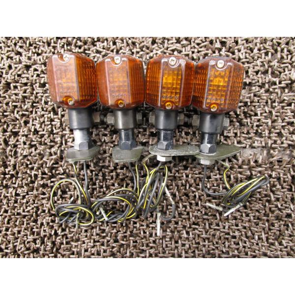 ザンザス 社外 POSH ウインカー 4個セット ●A5265！ZR400D カスタム素材に カワサ...