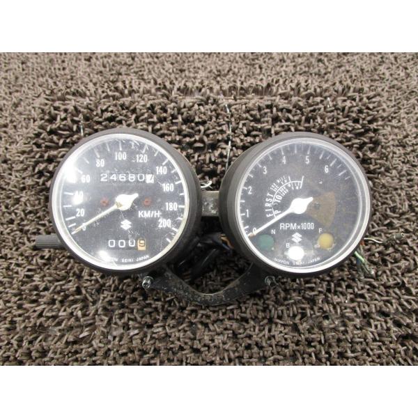 T500 メーター スピード タコ ▲A8276！T500 スズキ 【 T500 】 キャブ車