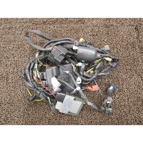 GSX-R750 メインハーネス CDI レギュレター ▲B416！ スターターリレー BD121 ...