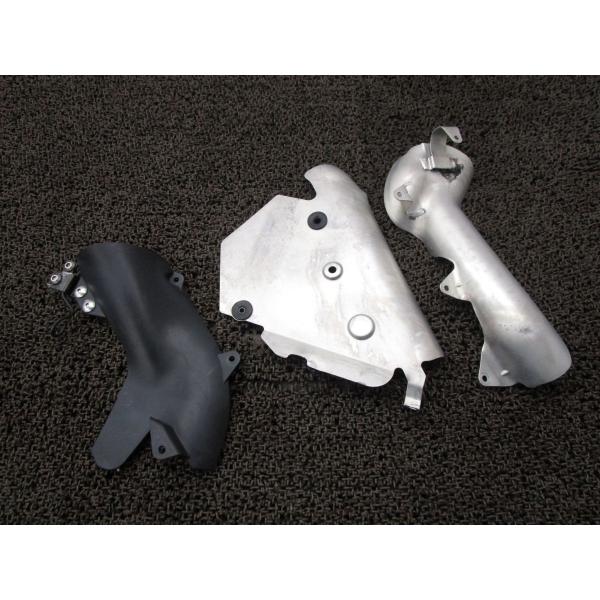 ZX-10R マフラー ヒートガード ▲B2709！ZXT00D カワサキ 【 ZXT00DE 】 ...