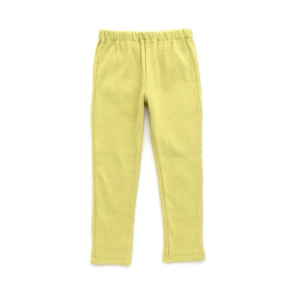 DAISUKI リブパンツ　イエロー　BREEZE J120925