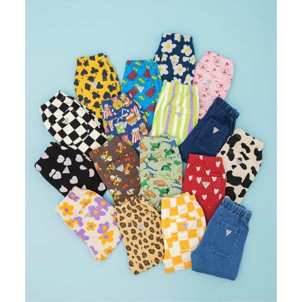 【2026年春新作】DAISUKI総柄パンツ 9分丈　BREEZE J120926