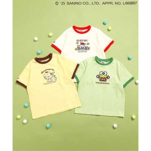 【サンリオキャラクターズ】モチーフリンガーTシャツ BREEZE