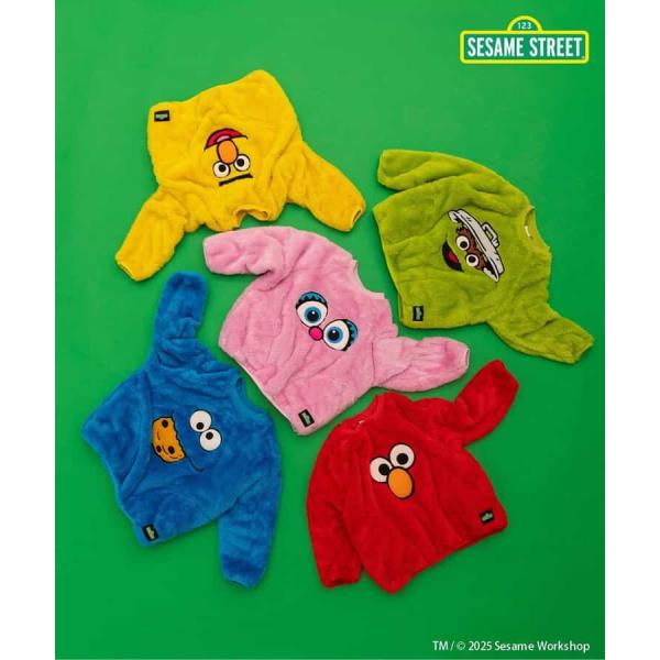 WEB限定 セサミストリート ファーフリーストレーナー　BREEZE　子供服　女の子　男の子