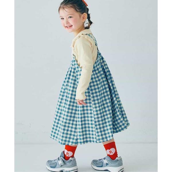 ギンガムチェックジャンスカ＆メロウトップスセット リンク p.premier P117026