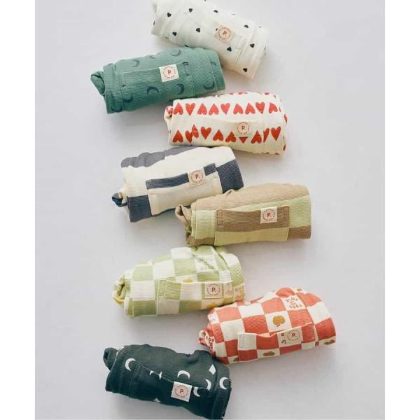 p.premier　ヘビロテしたくなる総柄ストレッチタックパンツ　男の子　女の子　子供服