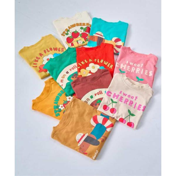 バリエーショングラフィックTシャツ 　p.premier P207026