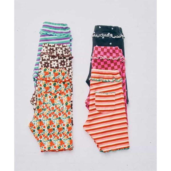 p.premier　イロチ買いしたい総柄メロウハーフレギンス　男の子　女の子　子供服