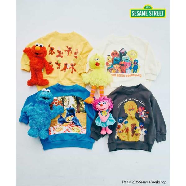 SESAMESTREET　コラボトレーナー　女の子　男の子　子供服