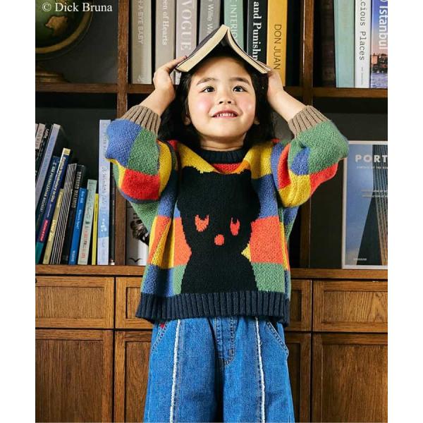 ブラック・ベア　ニットプルオーバー_マシンウォッシャブル　F.O.KIDS　子供服　男の子　女の子