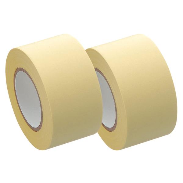 ヤマト 付箋 メモック ロールテープ 詰替え用 再生紙 黄色 2巻 25mm×10m R-25H-1