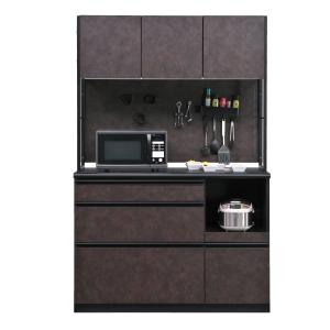 古賀家具 食器棚 おしゃれ 収納 オープンボード キッチンボード 白 黒