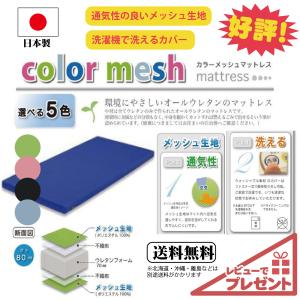 Granz（グランツ） カラーメッシュマットレス 3つ折りマットレス 日本
