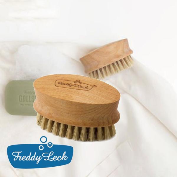 フレディレック ランドリーブラシ 洗濯ブラシ　おしゃれ　ブランド　豚毛　丸型