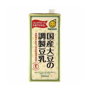 マルサンアイ 国産大豆の調製豆乳 1000ml 自然派 安心 自然食品 ナチュラル