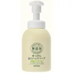 ミヨシ 泡のハンドソープ　350ml 石鹸 せっけん 本体 洗顔 泡 ミヨシ さっぱり 無添加