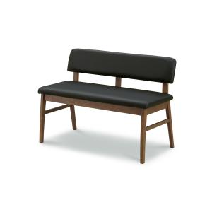 背付きベンチ 幅130cm 1脚のみ クッション付き アウノス ダイニング