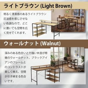 パソコンデスク コーナー型 インバートデスク ...の詳細画像4