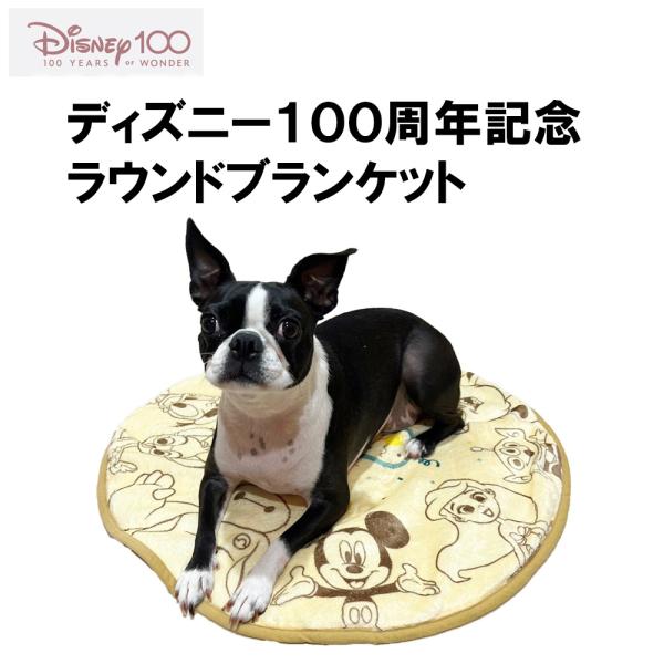 Disney１００周年記念限定モデル ラウンドブランケット | ペット用 犬 猫