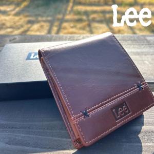 Lee クロスワックスコード 二つ折り財布 男...の詳細画像4