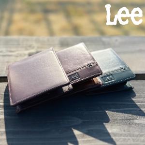 Lee クロスワックスコード 二つ折り財布 男...の詳細画像5