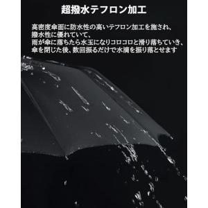 折りたたみ傘 自動開閉 ワンタッチ 333g超...の詳細画像3