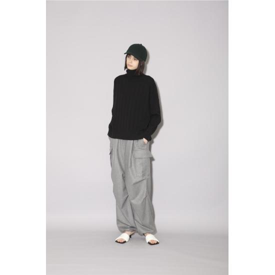 SACRA/サクラ SUPER FINE LAMBWOOL TOP 990/BLACK (12253...