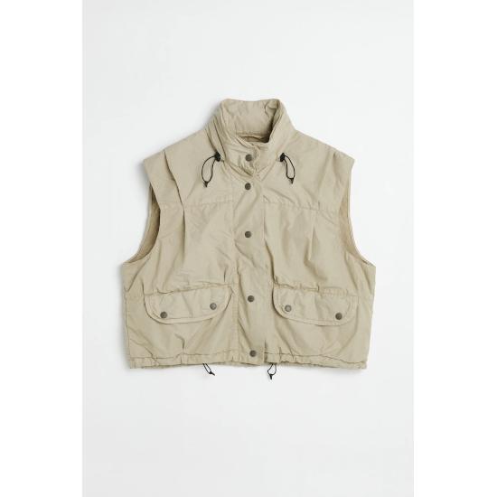 OUR LEGACY 【アワーレガシー】CROPPED EXHALE PUFFA VEST Meta...