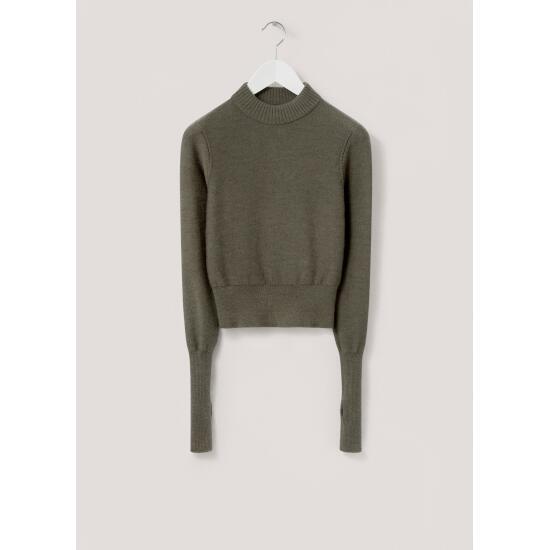 LEMAIRE(ルメール）FITTED SWEATER  PINE(W 213 KN612 LK11...