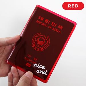 2nul イナル クリアーカラーパスポートケー...の詳細画像2