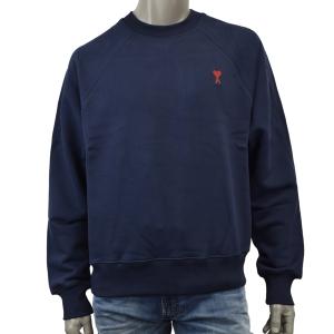 AMI Alexandre Mattiussi アミ アレクサンドロ マテュッシRED AMI DE COEUR SWEATSHIRT/トレーナー スウェット/ユニセックスUSW005.747  ４３０｜mondorobe