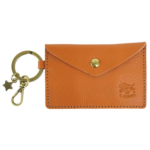 IL BISONTE イルビゾンテ KEY HOLDER キーリング付き　 カードケース　/SKH0...