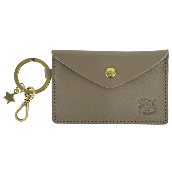IL BISONTE イルビゾンテ KEY HOLDER キーリング付き　 カードケース　/SKH0...