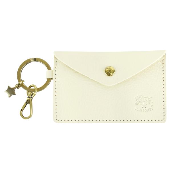 IL BISONTE イルビゾンテ KEY HOLDER キーリング付き　 カードケース　/SKH0...