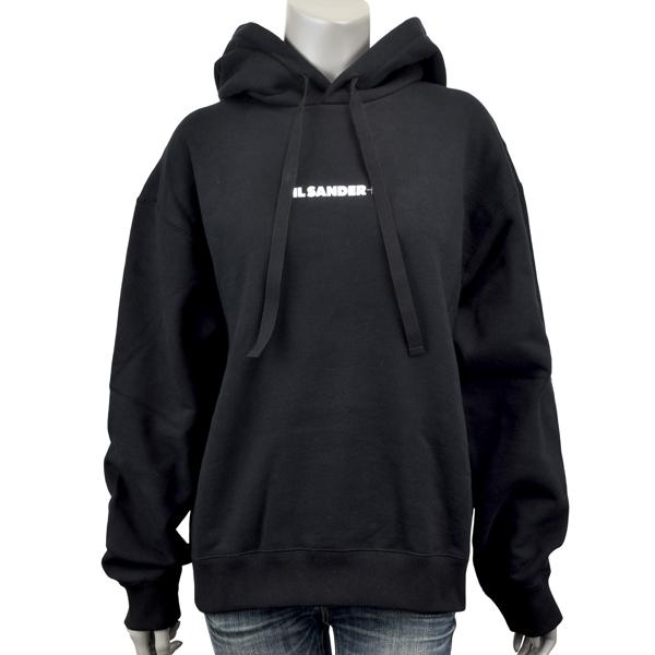 JIL SANDER ジルサンダー MINI LOGO コットンテリー パーカー/J40GU0123...