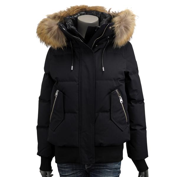 MACKAGE マッカージュ NEFI-FZ　ファー付きダウンジャケット/NEFI-FZ  BLAC...