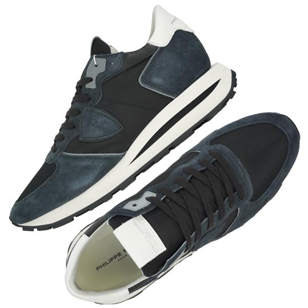 PHILIPPE MODEL フィリップモデル TROPEZ HAUTE　ナイロン×レザー　スニーカ...