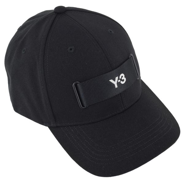 Y-3 ワイスリー WEBBING CAP/ウェビングバンドロゴ キャップ/IU4630  BLAC...