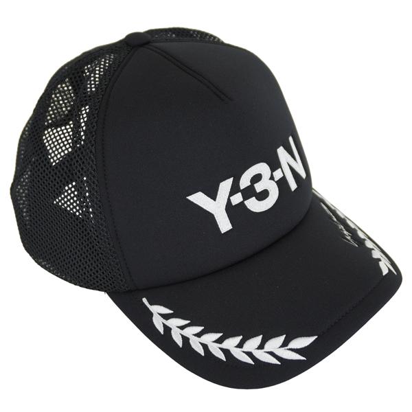 Y-3 ワイスリー Y-3 NBHD TRUCKER CAP/刺繍ロゴ メッシュ キャップ/JX00...