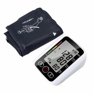 上腕式血圧計 小型 軽量 簡単 LCDディスプレイ 持ち運び 家庭用 屋外旅行に適しています｜monistore