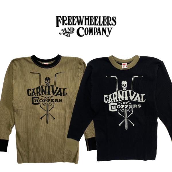 &quot;CARNIVAL OF CHOPPERS&quot; / CREW NECKED THERMAL / LON...