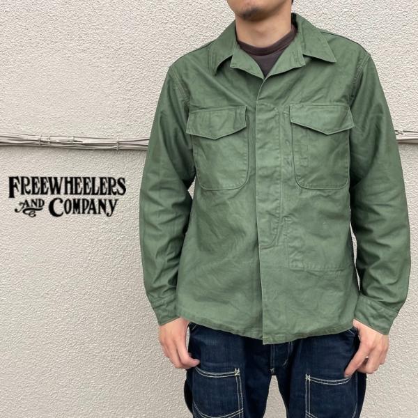 &quot;COMBAT UTILITY JACKET&quot;  OLIVE GREEN / FREEWHEELER...