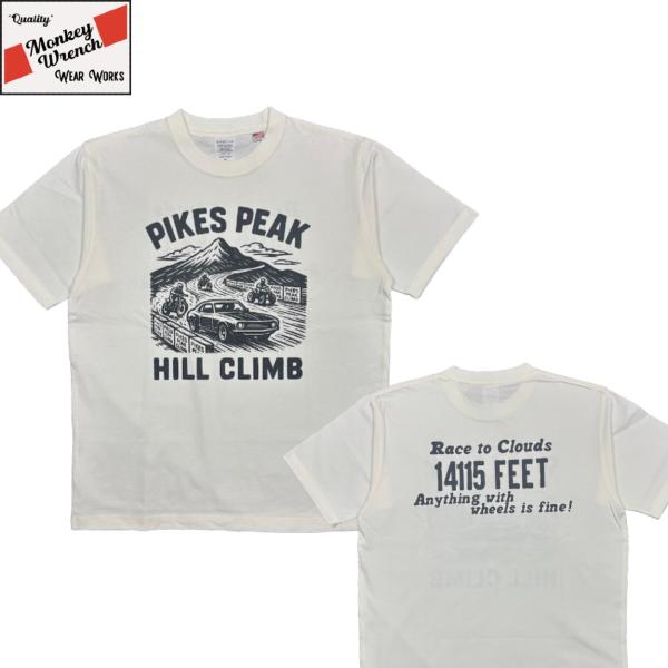 "PIKES PEAK HILL CLIMB"  T-SHIRT / NATURAL / MONKE...