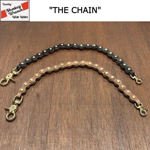 "THE CHAIN" Chromexcel leather wallet chain / 2col...