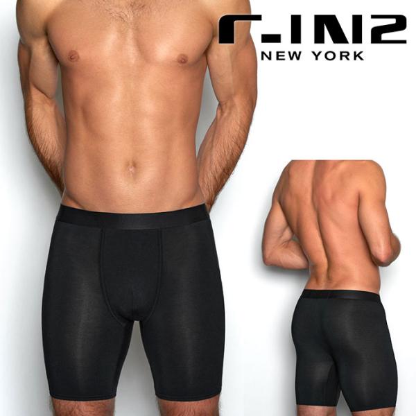 ボクサーパンツ メンズ C-IN2 MINIMAL BOXER ロングボクサーパンツ モダール シー...