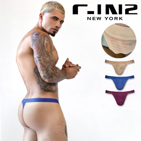 メンズTバック メンズ Tバック シースルー メッシュ C-IN2 SHEER THONG ティーバ...