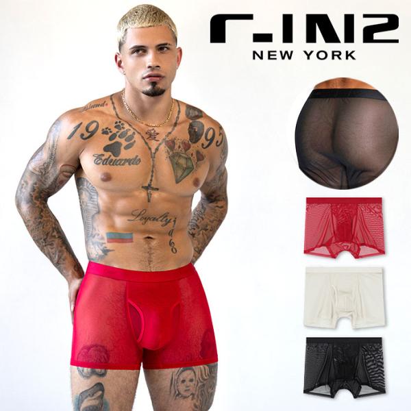 ボクサーパンツ メンズ ローライズ シースルー メッシュ C-IN2 SHEER BOXER BRI...
